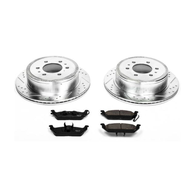 PSB Z23 Evolution Kit - Power Stop 04-11 Ford F-150 Rear Z23 Evolution Sport Brake Kit
