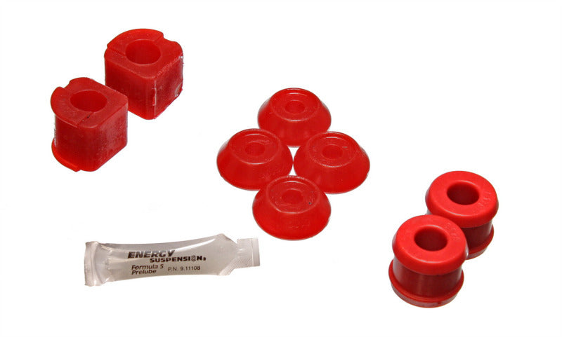 ES Sway Bar Bushings - Red - Energy Suspension 93-99 VW Cabrio/Golf III & GTI/85-92 Jetta II Red 19mm Front Sway Bar Bushings