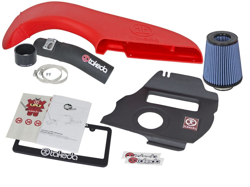AFE Takeda Stage-2 Cold Air Intakes - aFe Takeda Stage 2 Pro 5R Intake System 15-17 Subaru STI H4-2.5L (t)