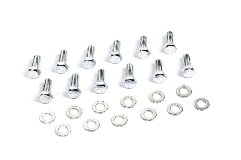 CG Intake Gaskets - Cometic Intake Manifold Bolts 3/8 - 16 x 1in - Grade 5 Zinc Plated