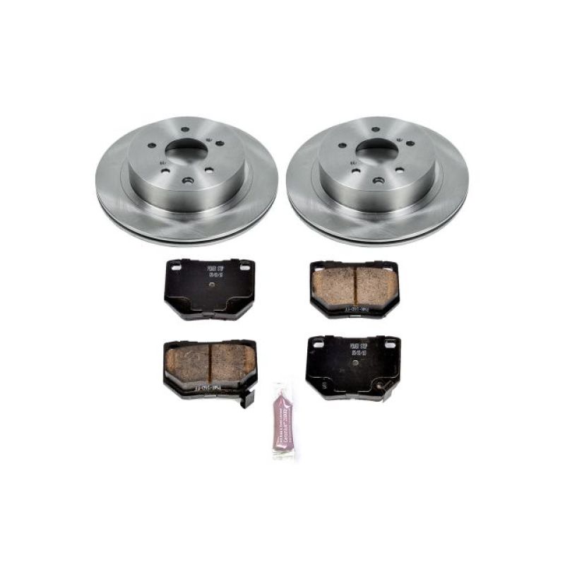 PSB Autospecialty Kit - Power Stop 89-96 Nissan 300ZX Rear Autospecialty Brake Kit