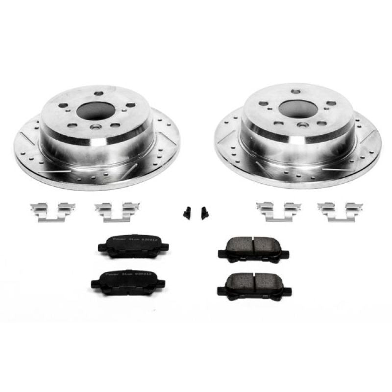 PSB Z23 Evolution Kit - Power Stop 05-07 Toyota Avalon Rear Z23 Evolution Sport Brake Kit