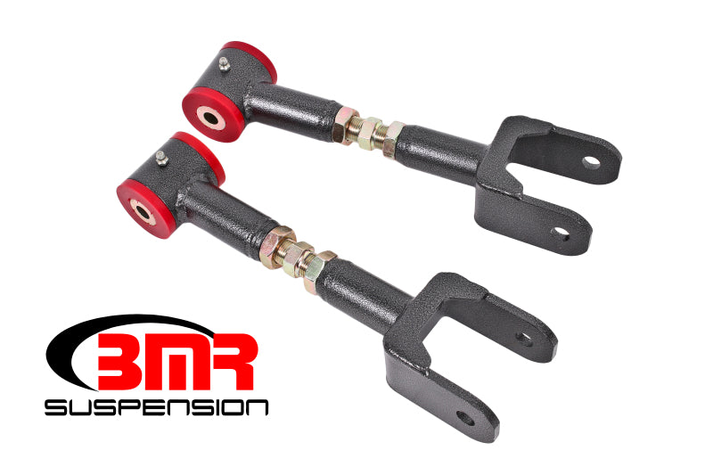 BMR Control Arms - BMR 78-87 G-Body Upper Control Arms On-Car Adj. (Polyurethane) - Black Hammertone