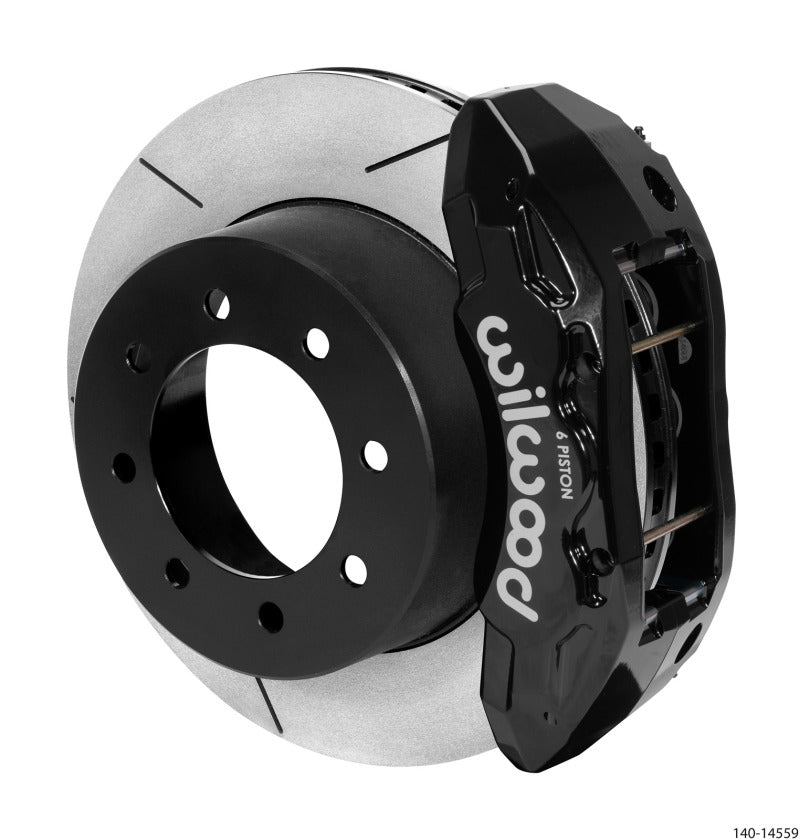 WIL TX6R Brake Kit - Wilwood TX6R Rear Kit 15.50in Rotor Black w/ Lines 13-17 Ford F250/F350 4WD