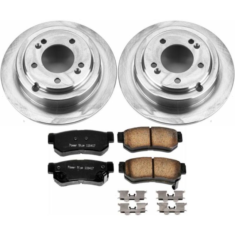 PSB Autospecialty Kit - Power Stop 04-06 Kia Amanti Rear Autospecialty Brake Kit
