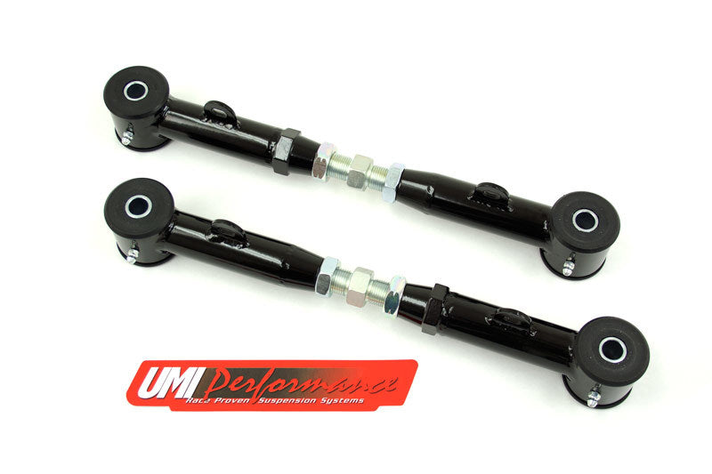 UMI Alignment Toe Arms - UMI Performance 08-09 Pontiac G8 10-14 Camaro Toe Rods Adj Poly