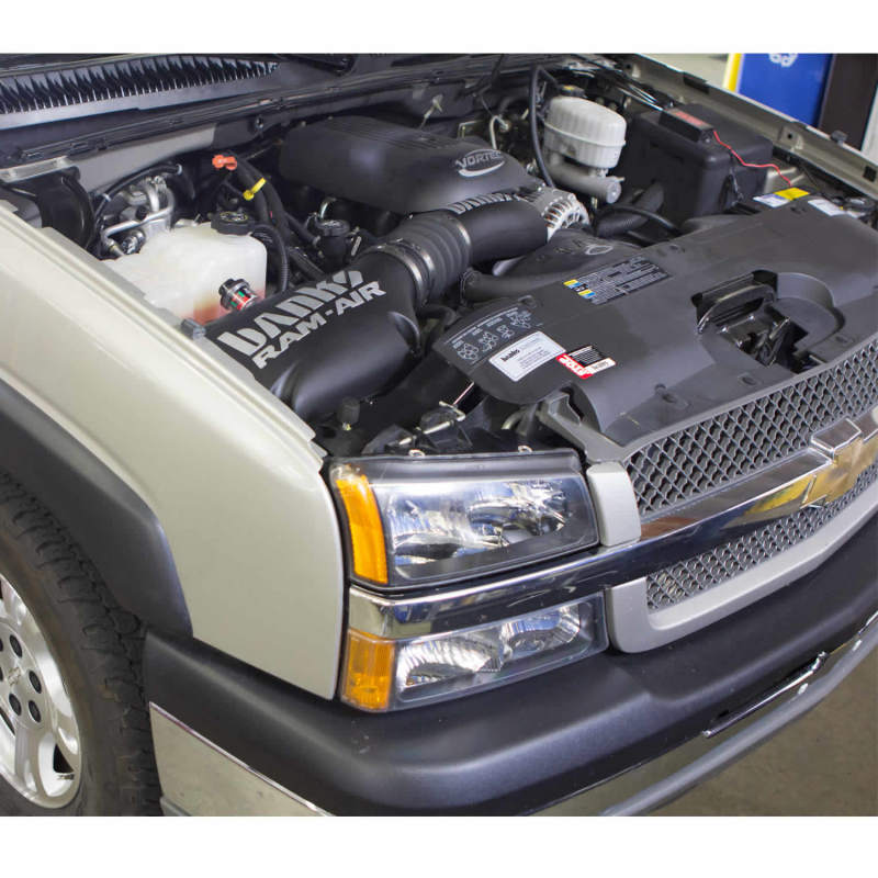 GBE Ram-Air Intake Systems - Banks Power 99-08 Chev/GMC 1500-W/Elec Fan Ram-Air Intake System - Dry Filter