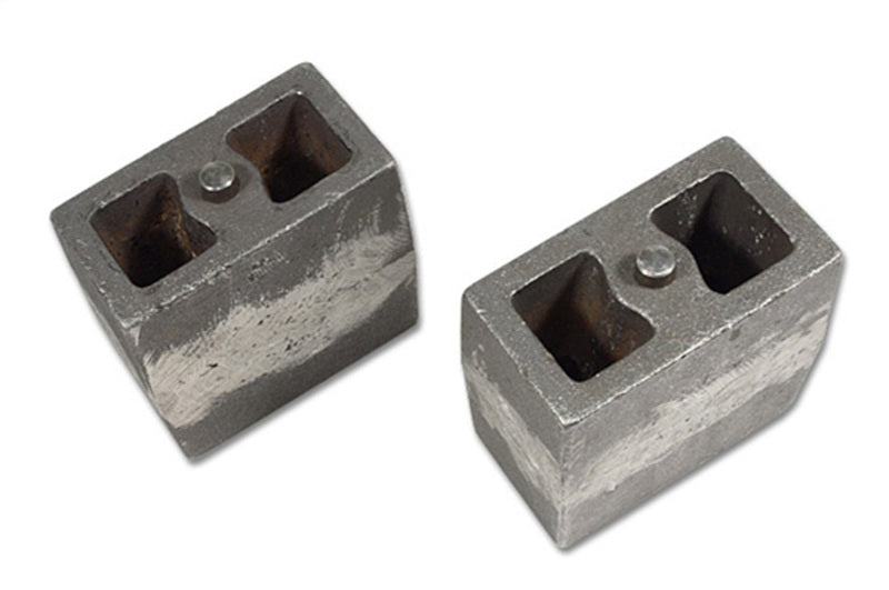 TUF Lift Blocks - Tuff Country 5.5in Cast Iron Lift Blocks (3in Wide/ Tapered) Pair