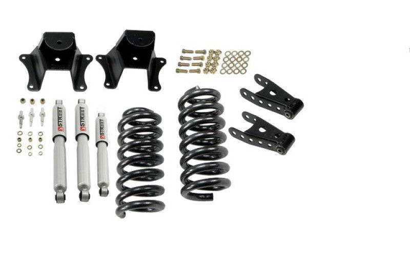 BT Lower Kit w SP Shocks - Belltech LOWERING KIT WITH SP SHOCKS