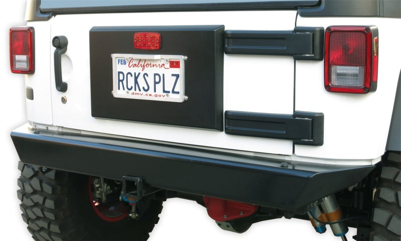 ROK Spare Tire Delete Panels - RockJock JK Spare Tire Mount Delete And Vent Cover w/ All Mounting Hardware