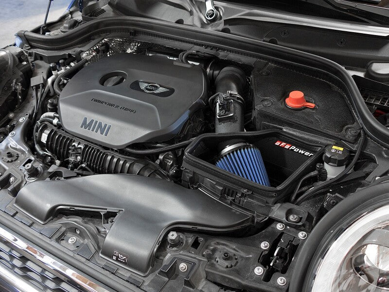 AFE Magnum FORCE Stage-2 Cold Air Intakes - aFe Power Magnum Force Stage-2 Pro 5R Cold Air Intake System 15-17 Mini Cooper S F55/F56 L4 2.0(T)