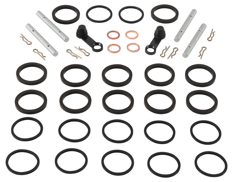 ABR Caliper Rebuild Kits - All Balls Racing 07-14 Yamaha YZF-R1 Caliper Rebuild Kit Front