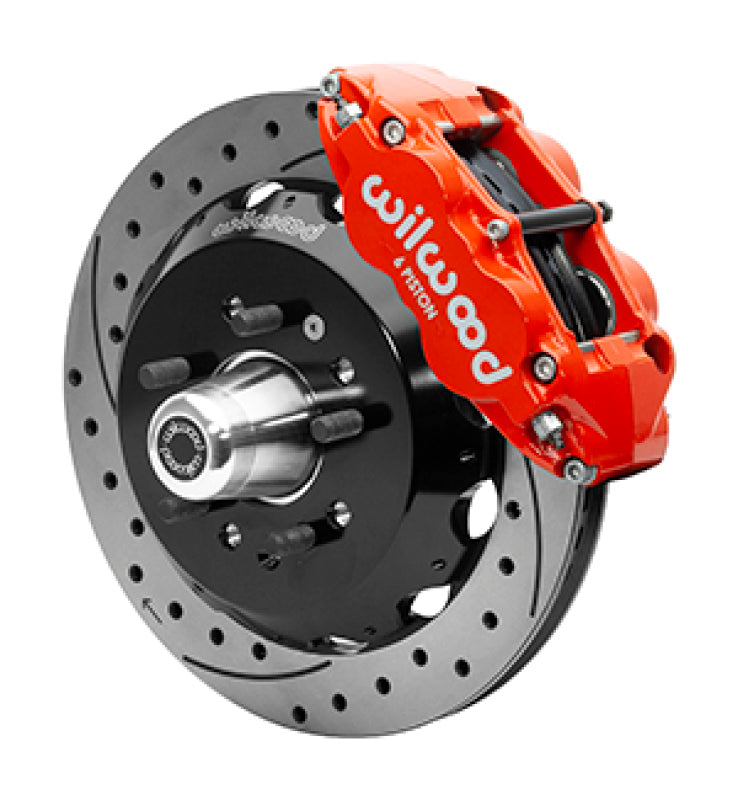WIL Superlite Brake Kit - Wilwood 55-57 Chevy Front Kit CPP 2in. Drop