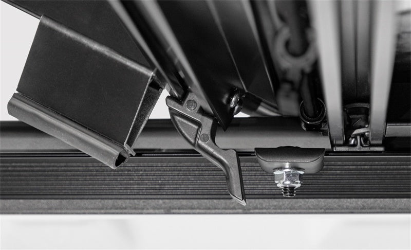 ACC LOMAX Tri-Fold Cover - Access LOMAX Tri-Fold Cover Black Urethane Finish 17+ Honda Ridgeline - 5ft Bed