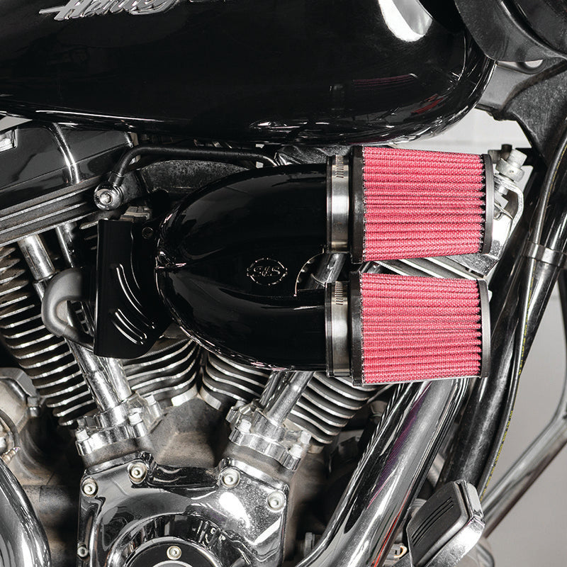 SSC Induction Kits - S&S Cycle 08-16 Touring Models/16-17 ST Tuned Induction Kit - Gloss Black