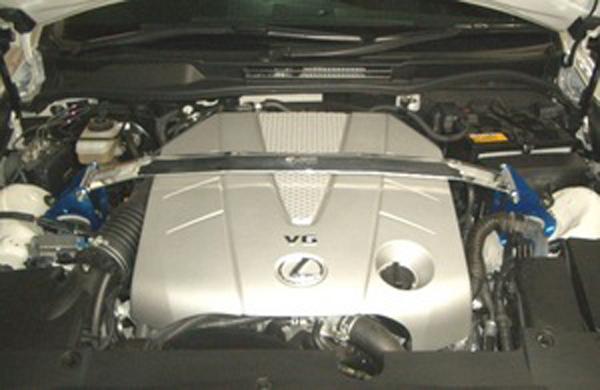 CUS OS Front Strut Bars - Cusco Lexus IS250/350 (Non-AWD) Type OS Front Strut Bar Modify Side Cover - Does not fit Gen 3