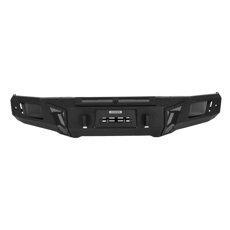 GOR BR6 Bumper - Go Rhino 14-21 Toyota Tundra BR6 Front Bumper Replacement - Tex. Black