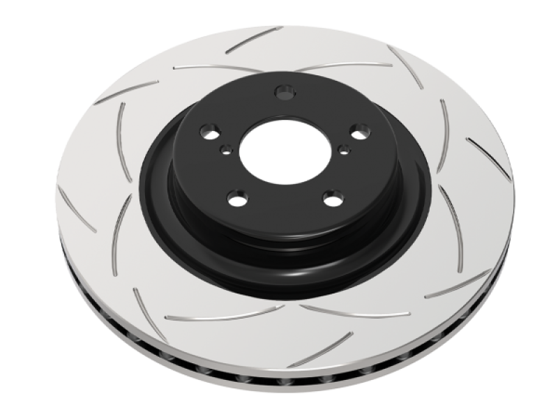 DBA Street Slotted Rotors - DBA 07-11 Honda Civic Type-R (FD2) Street T2 Slotted Rear Brake Rotor