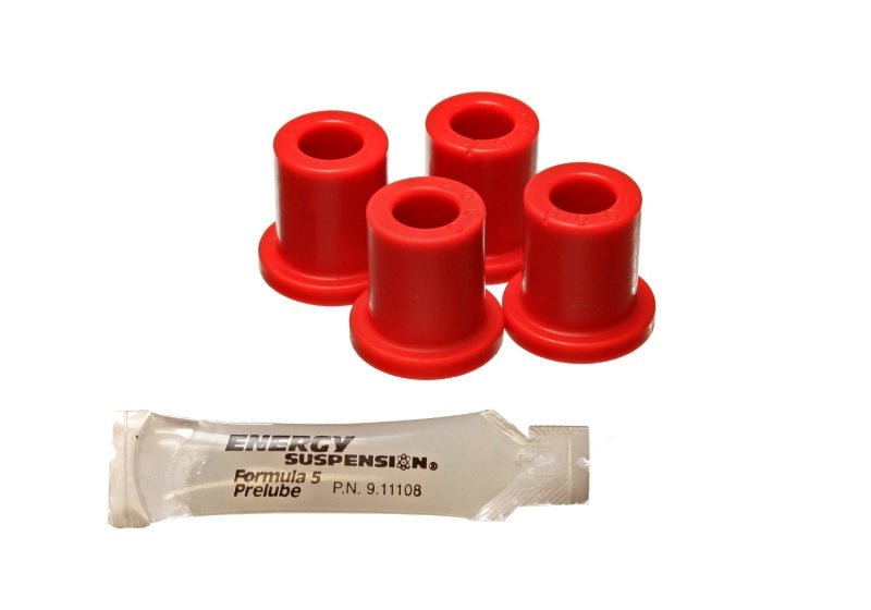 ES Univ Link Bushings - Red - Energy Suspension .500 ID x 1.163 OD (Bushing Dims) Red Universal Link - Flange Type Bushings