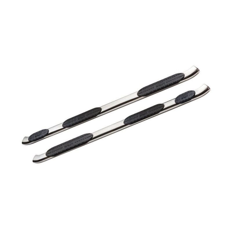 WES Nerf Bars - PRO TRAXX 5 - Westin 2015-2018 Ford F-150 SuperCab (6.5ft Bed) PRO TRAXX 5 WTW Oval Nerf Step Bars - SS