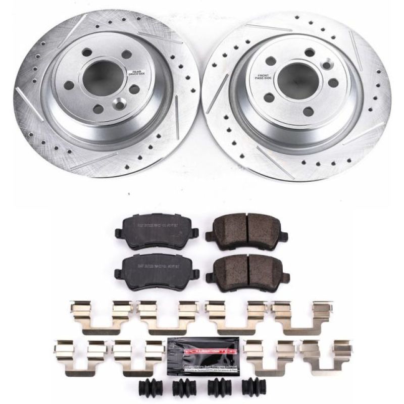 PSB Z23 Evolution Kit - Power Stop 12-15 Land Rover Range Rover Evoque Rear Z23 Evolution Sport Brake Kit