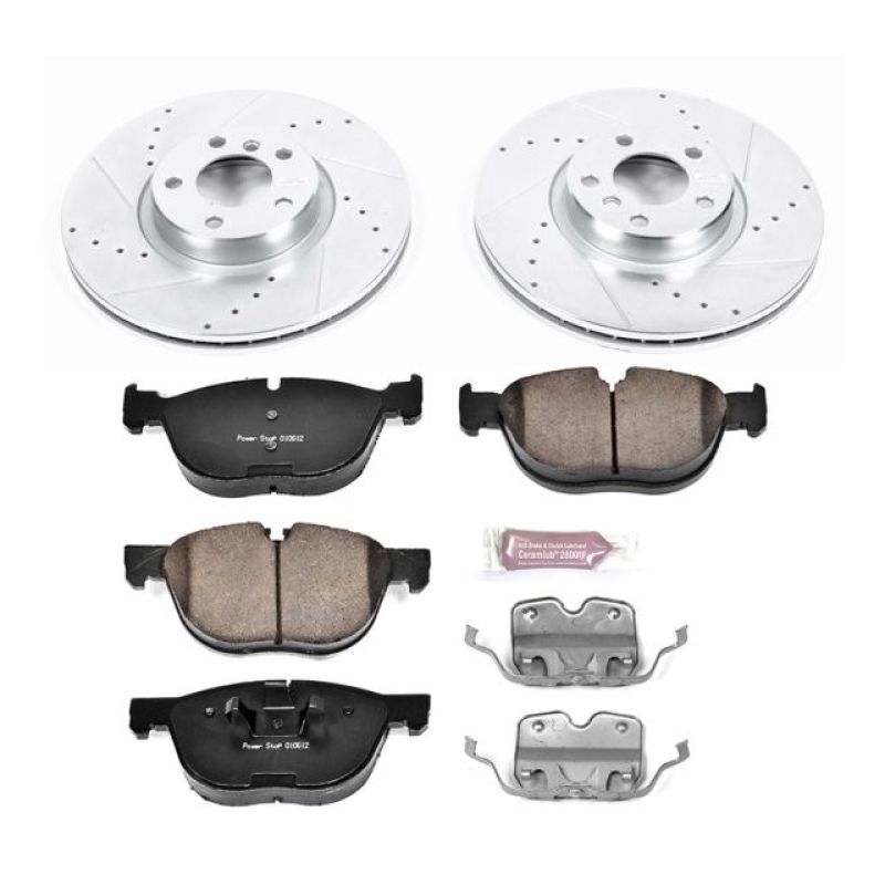 PSB Z23 Evolution Kit - Power Stop 10-13 BMW X5 Front Z23 Evolution Sport Brake Kit