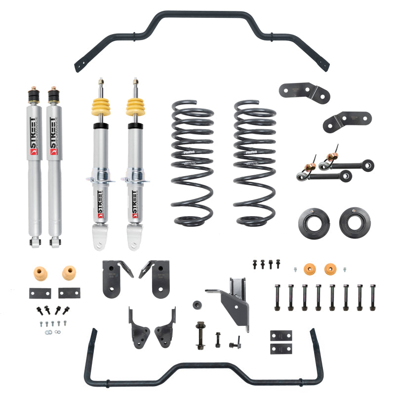 BT Lower Kit w SP Shocks - Belltech 2019+ Ram 1500 2WD/4WD Lowering Kit