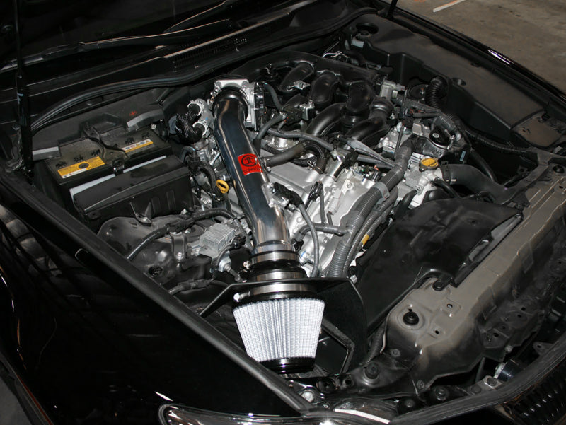 AFE Takeda Stage-2 Cold Air Intakes - aFe Takeda Intakes Stage-2 Pro Dry S Lexus IS250/350 06-14 V6-2.5L/3.5L (Polished)