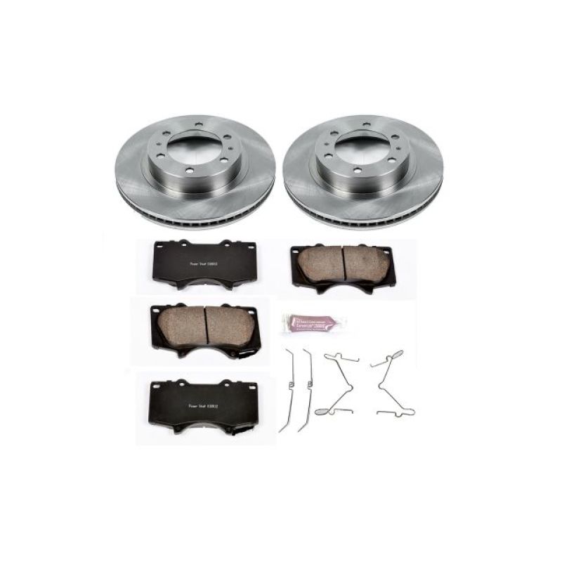 PSB Autospecialty Kit - Power Stop 03-09 Toyota 4Runner Front Autospecialty Brake Kit