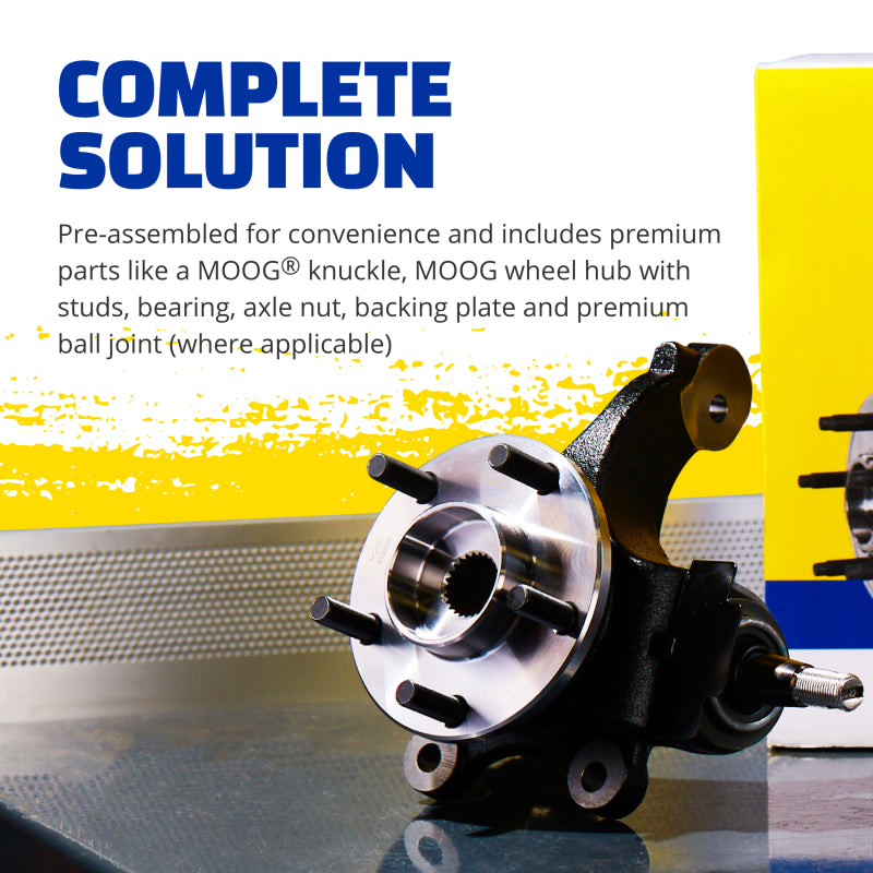MOH Knuckle Assemblies - MOOG 02-05 Ford Explorer Rear Left Complete Knuckle Assembly