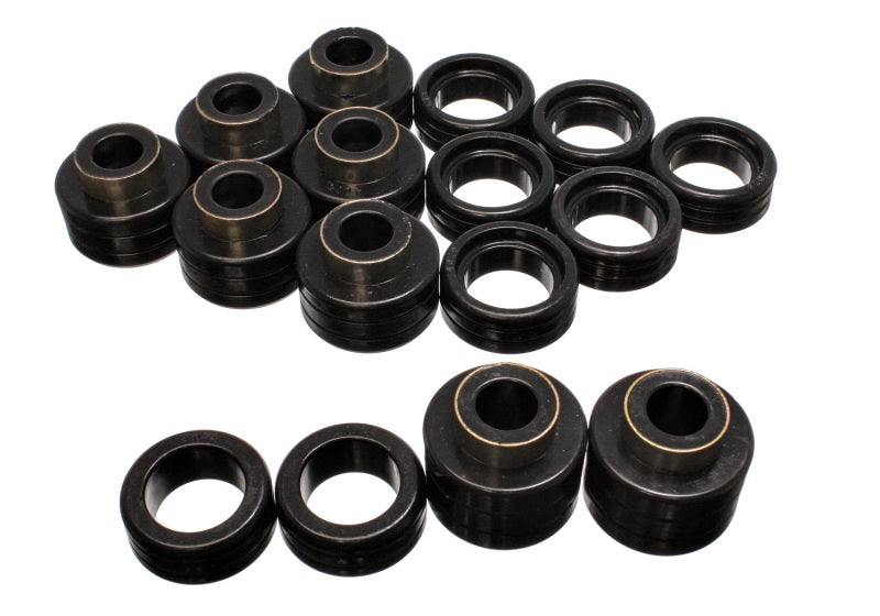 ES Body Mounts - Black - Energy Suspension Chevy Xtra Cab 2&4Wd Body Mts - Black