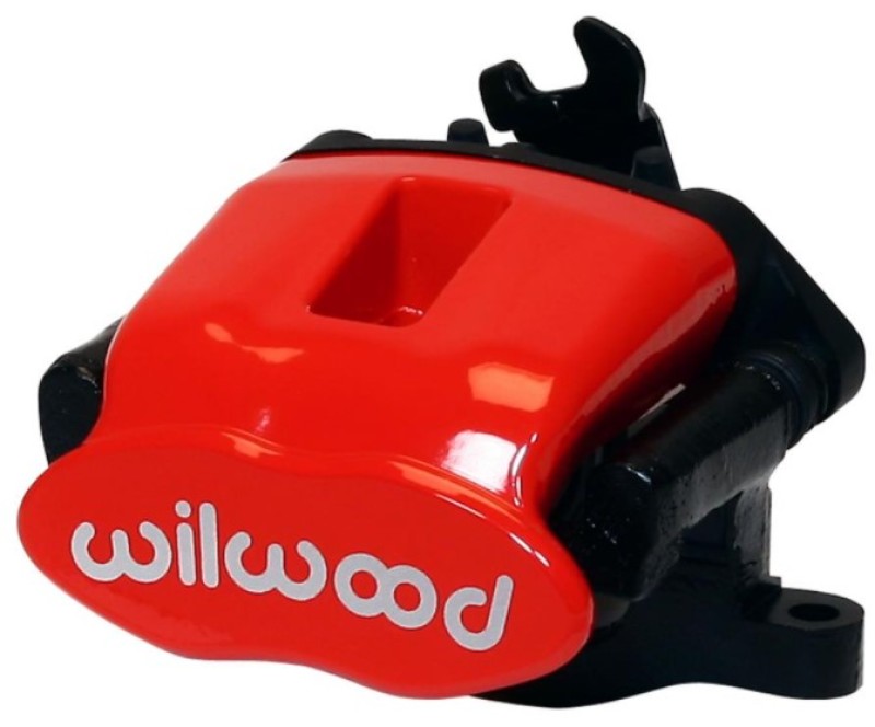 WIL Parking Brake Caliper - Wilwood Caliper-Combination Parking Brake-Pos 13-L/H-Red 41mm piston .81in Disc