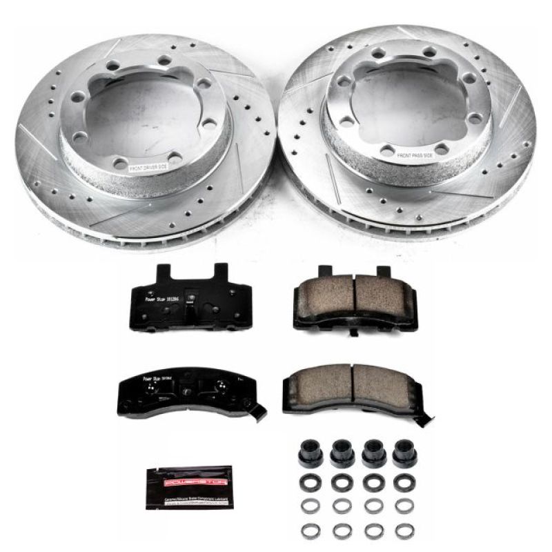 PSB Z23 Evolution Kit - Power Stop 94-99 Chevrolet K1500 Suburban Front Z23 Evolution Sport Brake Kit