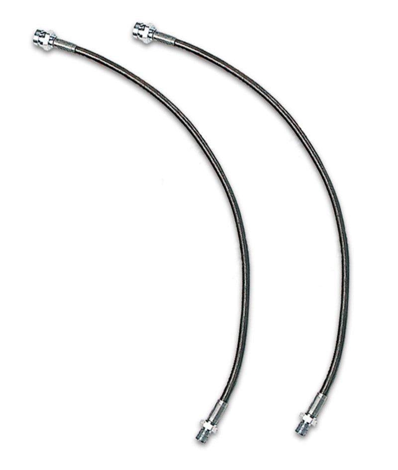 TUF Brake Lines - Tuff Country 97-06 Jeep Wrangler TJ Front Extended (4in Over Stock) Brake Lines Pair