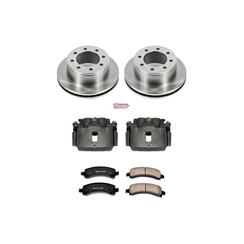 PSB Autospecialty Caliper - Power Stop 14-16 GMC Savana 3500 Rear Autospecialty Kit w/Cals