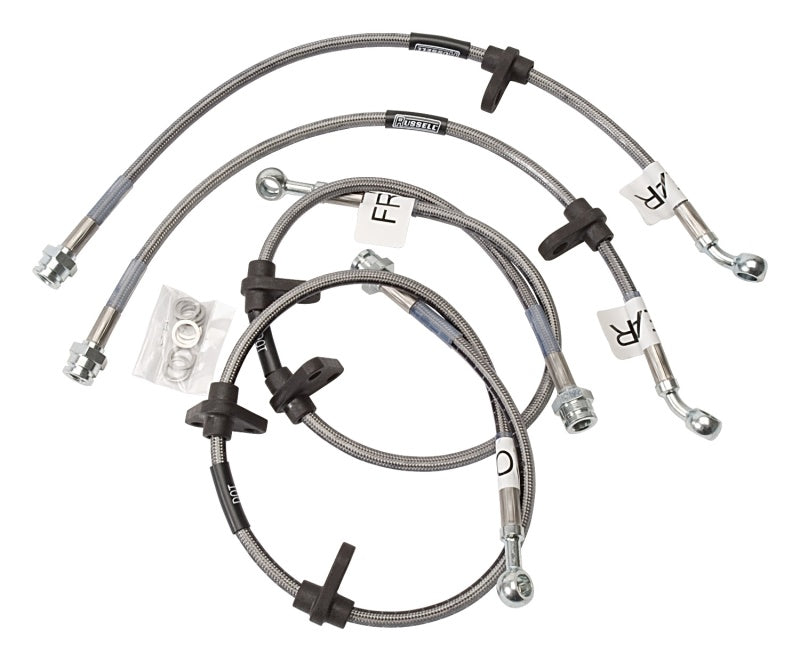 RUS Brake Line Kits - Russell Performance 98-01 Acura Integra LS and GSR Brake Line Kit