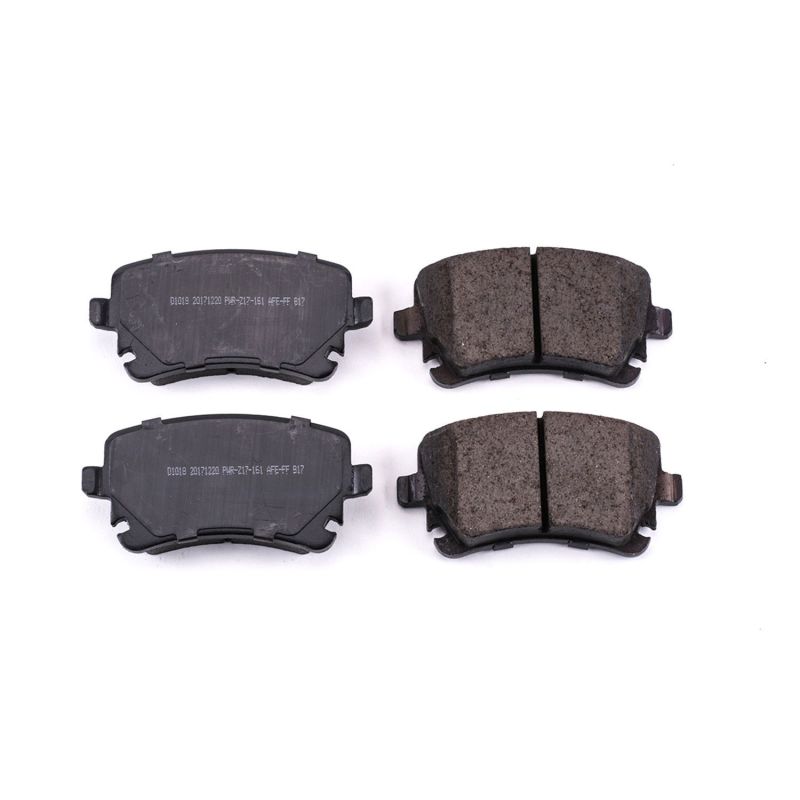 PSB Z16 Evolution Brake Pads - Power Stop 05-11 Audi A6 Quattro Rear Z16 Evolution Ceramic Brake Pads