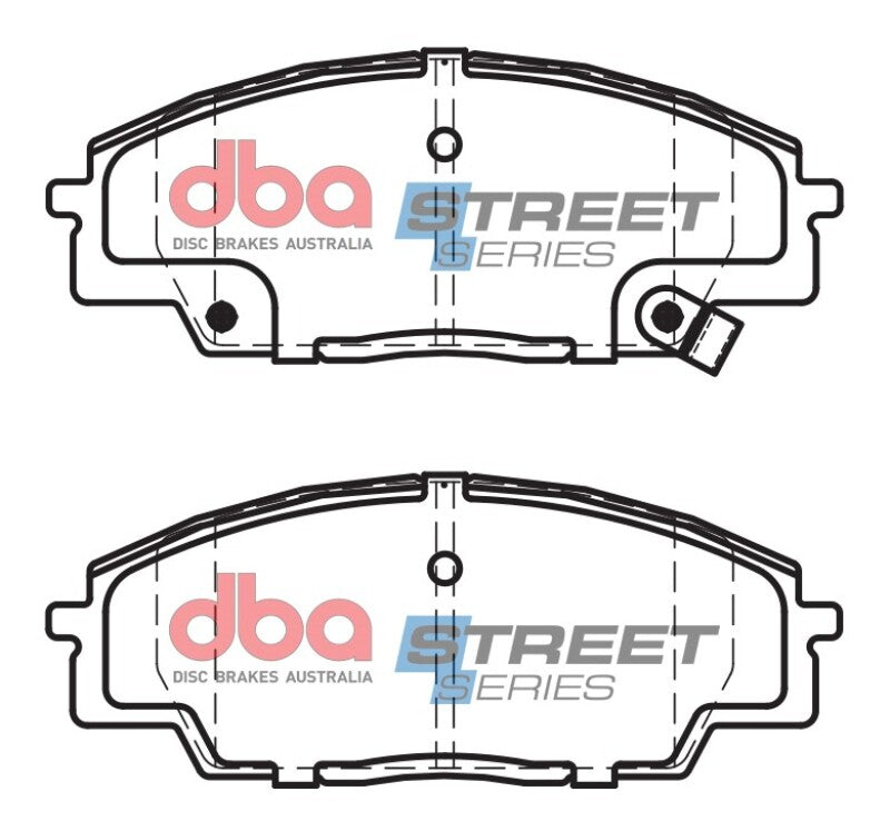 DBA Street Series Brake Pads - DBA 00-09 Honda S2000 Front Street Series Brake Pads
