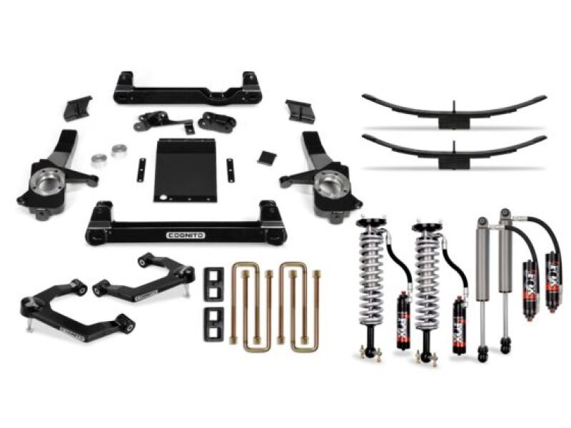 COG Lift Kit - Elite - Cognito 19-24 Chevy/GMC Silv/Sierra 1500 2WD/4WD 6in Elite Lift Kit w/ Fox 2.5 Elite Perf Series
