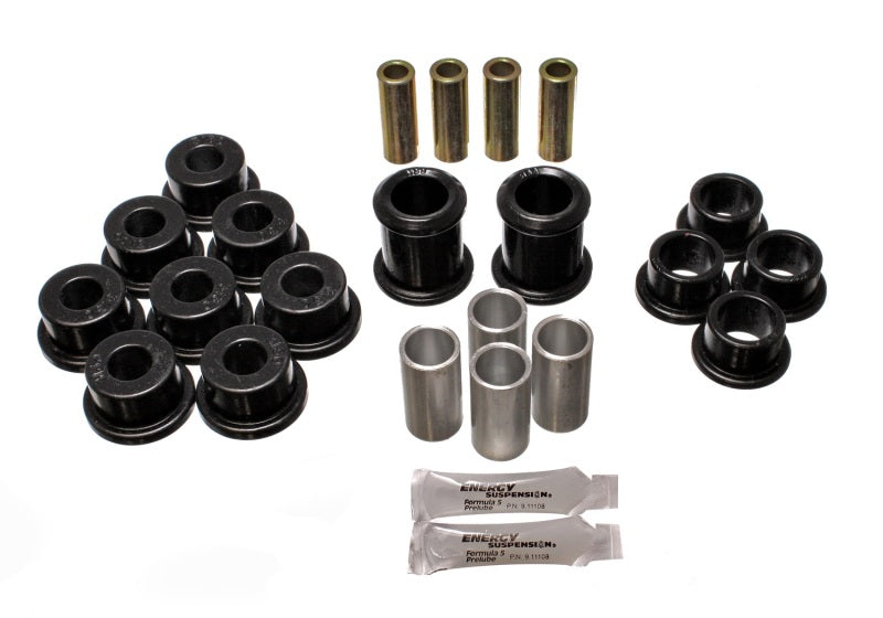 ES Cntrl Arm Bushings - Black - Energy Suspension GM Control Arm Bushing Set - Black