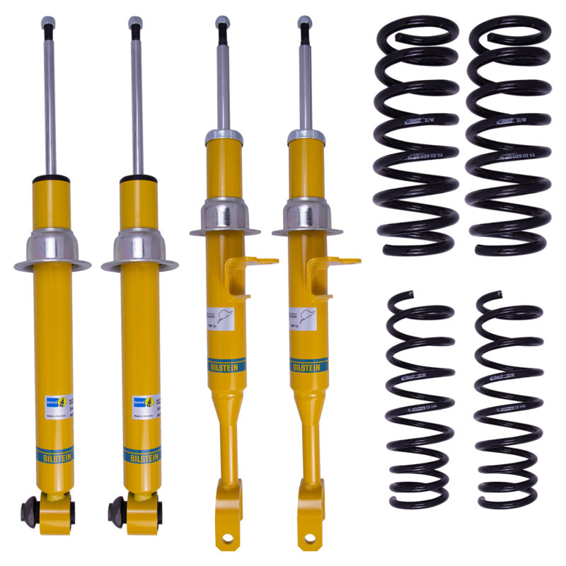 BIL B12 Series Suspension Kits - Bilstein 13-17 BMW 650i Gran Coupe Front and Rear B12 Pro-Kit Suspension Kit