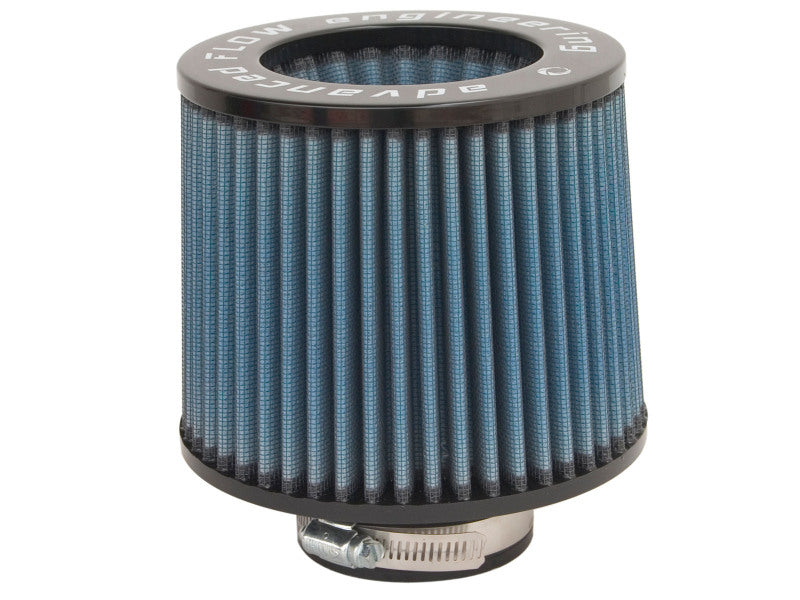 AFE Universal Pro-5 R Filter - aFe MagnumFLOW Air Filters UCO P5R A/F P5R 2-1/2F x 6B x 5-1/2T (Inv) x 5H (IM)