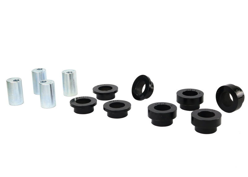 WL Camber Adj Kits - Whiteline 07+ Nissan Skylkine R35 GT-R AWD Front Camber Adj Kit-Upper C/Arm Bushes