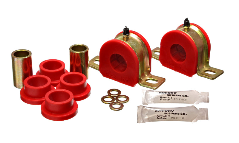 ES Grease Sway Bush - Red - Energy Suspension 1-1/16in Greaseable S/B Set - Red