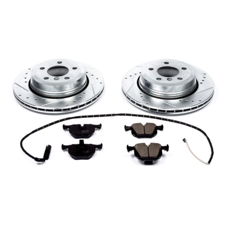 PSB Z23 Evolution Kit - Power Stop 04-10 BMW X3 Rear Z23 Evolution Sport Brake Kit