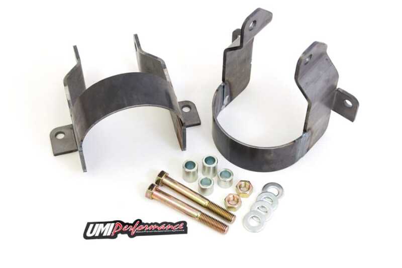 UMI Shock Mounts - UMI Performance 64-72 GM A-Body Front Coil Over Conversion Brackets Weld In