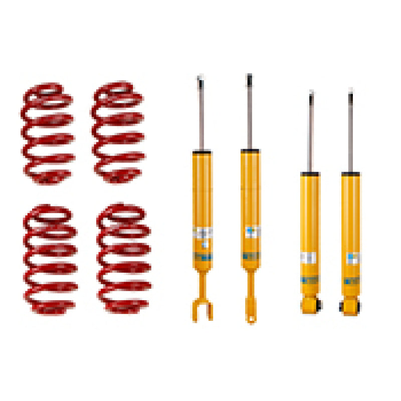 BIL B12 Series Suspension Kits - Bilstein B12 2002 Audi A4 Base Front and Rear Suspension Kit