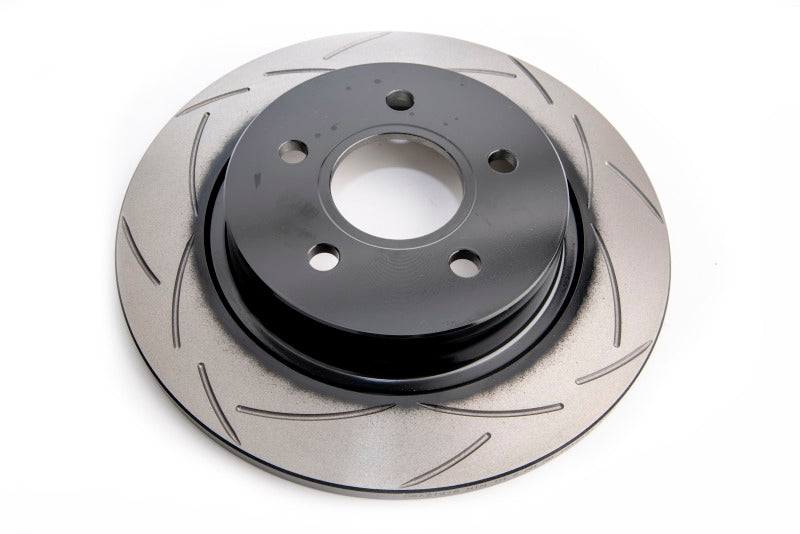 DBA Street Slotted Rotors - DBA 05-11 Ford Focus (MK2) Rear T2 Slotted Street Series Rotor