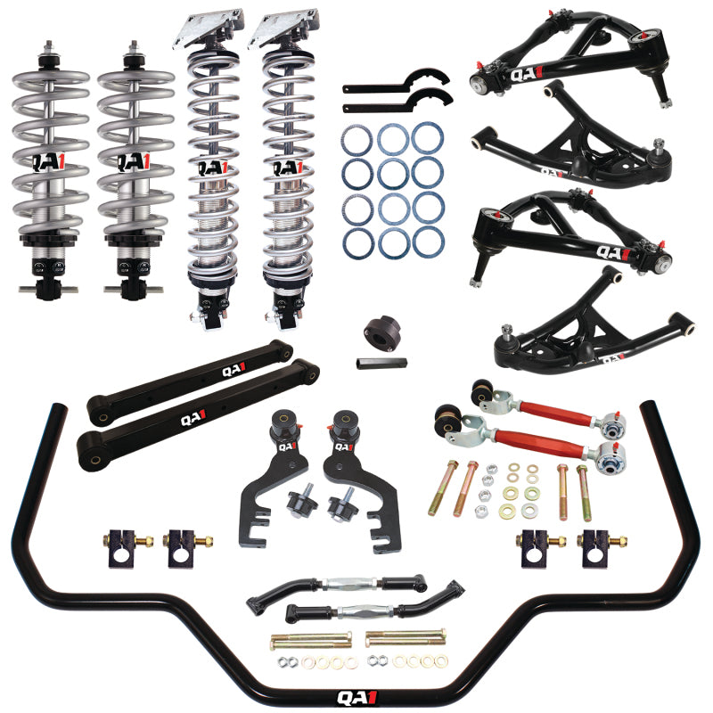 QAP Coil-Overs - Pro Coil - QA1 68-72 GM A-Body Level 2 Drag Kit 2.0 w/ Shocks
