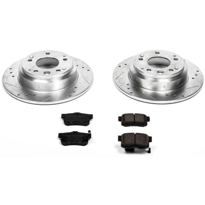 PSB Z23 Evolution Kit - Power Stop 91-95 Acura Legend Rear Z23 Evolution Sport Brake Kit
